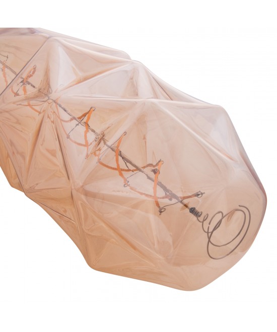 ΦΩΤΙΣΤΙΚΟ ΟΡΟΦΗΣ ΚΡΕΜΑΣΤΟ ΜΕ ΛΑΜΠΤΗΡΑ HM11934--ΣΧΟΙΝΙ 1m ΠΑΧΟΥΣ 2cm-ΝΤΟΥΙ Ε27