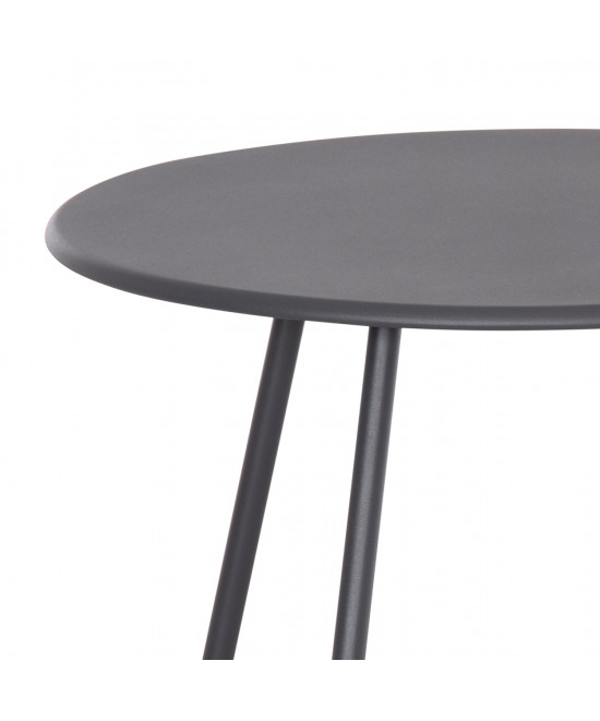ΣΕΤ LOUNGE 3TMX ΕΞ.ΧΩΡΟΥ OREGO HM21107.01 ΑΛΟΥΜΙΝΙΟ & ΜΕΤΑΛΛΟ ΣΕ ΣΚΟΥΡΟ ΓΚΡΙ