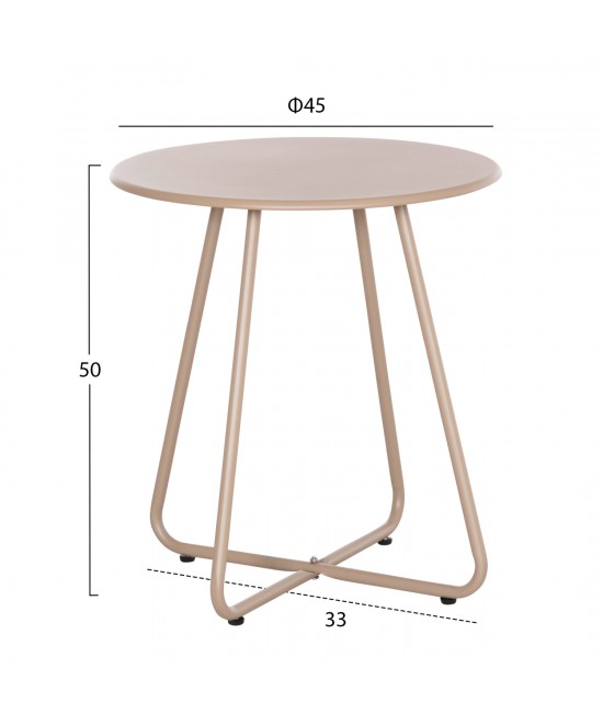 ΣΕΤ LOUNGE 3TMX ΕΞ.ΧΩΡΟΥ OREGO HM21107.03 ΑΛΟΥΜΙΝΙΟ & ΜΕΤΑΛΛΟ ΣΕ ΚΑΠΟΥΤΣΙΝΟ