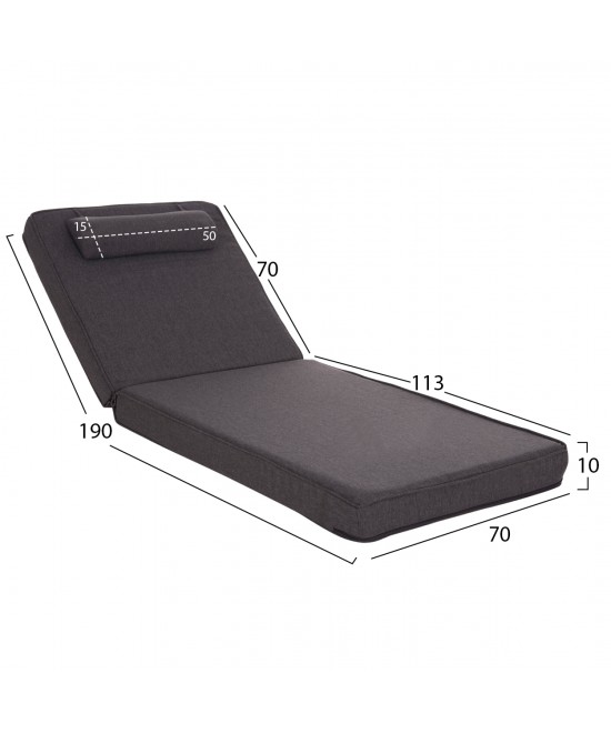 ΜΑΞΙΛΑΡΙ ΞΑΠΛΩΣΤΡΑΣ ΑΚΙΝΟ HM21095.02 OLEFIN ΣΚΟΥΡΟ ΓΚΡΙ ΜΕ FOAM 190x70x10Υεκ ΜΑΞΙΛΑΡΙ ΞΑΠΛΩΣΤΡΑΣ ΑΚΙΝΟ HM21095.02 OLEFIN ΣΚΟΥΡΟ ΓΚΡΙ ΜΕ FOAM 190x70x10Υεκ