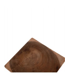 ΒΟΗΘΗΤΙΚΟ ΣΚΑΜΠΟ ANVIL HM9756.11 ΞΥΛΟ SUAR ΣΕ ΦΥΣΙΚΟ ΧΡΩΜΑ 31x31x45Yεκ.