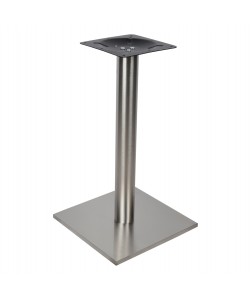 ΒΑΣΗ ΤΡΑΠΕΖΙΟΥ INOX HM421 ΜΕ ΡΕΓΟΥΛΑΤΟΡΟΥΣ 40x40x72Y εκ.