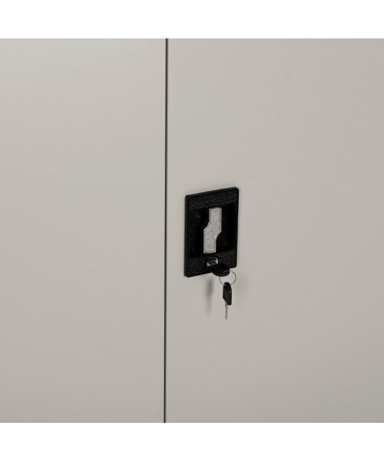 ΝΤΟΥΛΑΠΑ ΜΕΤΑΛΛΙΚΗ ΜΕ ΠΟΔΙΑ CLOD HM11998 2ΦΥΛΛΗ ΜΕ ΧΩΡΙΣΜΑ-ΑΝΟΙΧΤΟ ΓΚΡΙ 90Χ40Χ190Yεκ