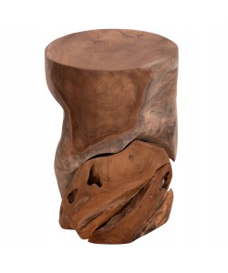 ΒΟΗΘΗΤΙΚΟ ΣΚΑΜΠΟ/ΤΡΑΠΕΖΑΚΙ STOMP HM9350.11 ΞΥΛΟ TEAK-ΦΥΣΙΚΟ Φ30x45Υεκ.