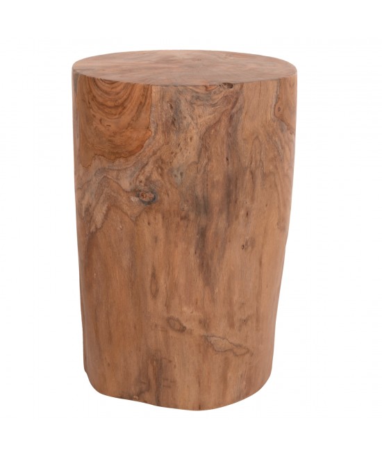 ΒΟΗΘΗΤΙΚΟ ΤΡΑΠΕΖΑΚΙ/ΣΚΑΜΠΟ TRONCO HM9374.21 ΞΥΛΟ TEAK--ΦΥΣΙΚΟ Φ30x45Υεκ.