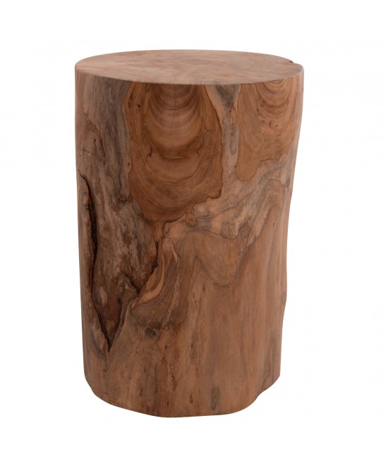 ΒΟΗΘΗΤΙΚΟ ΤΡΑΠΕΖΑΚΙ/ΣΚΑΜΠΟ TRONCO HM9374.21 ΞΥΛΟ TEAK--ΦΥΣΙΚΟ Φ30x45Υεκ.