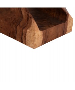 ΣΚΑΜΠΟ GEBO HM9754.21 ΤΕΤΡΑΓΩΝΟ--ΞΥΛΟ SUAR ΣΕ ΣΚΟΥΡΟ ΦΥΣΙΚΟ 35x35x45Yεκ.