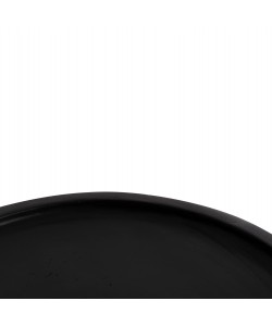 ΤΡΑΠΕΖΙ ΒΟΗΘΗΤΙΚΟ LOKI HM9899.12 ΜΑΣΙΦ ΞΥΛΟ SUAR ΣΕ ΜΑΥΡΟ Φ30x50Υεκ.