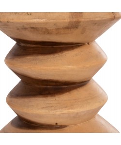 ΣΚΑΜΠΟ ΚΥΛΙΝΔΡΙΚΟ BELLOWS HM18235.11 ΜΑΣΙΦ ΞΥΛΟ SUAR ΦΥΣΙΚΟ Φ35x45Υεκ.