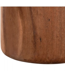 ΣΚΑΜΠΟ ΣΤΡΟΓΓΥΛΟ TOBI HM9791.11 ΜΑΣΙΦ ΞΥΛΟ SUAR--ΦΥΣΙΚΟ Φ39x42Υεκ.