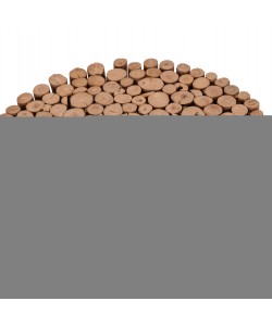 ΤΡΑΠΕΖΙ ΣΑΛΟΝΙΟΥ ΣΤΡΟΓΓΥΛΟ DRIFTER HM4443 DRIFTWOOD ΣΕ ΦΥΣΙΚΟ ΧΡΩΜΑ Φ36x40Υεκ