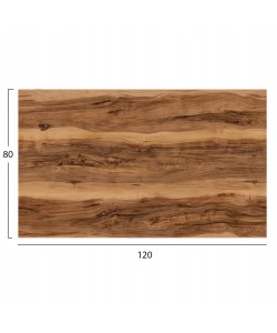 ΕΠΙΦΑΝΕΙΑ ΤΡΑΠΕΖΙΟΥ HPL ΟΡΘΟΓΩΝΙΑ HM5840.30 INDIAN SHEESHAM 120x80εκ.