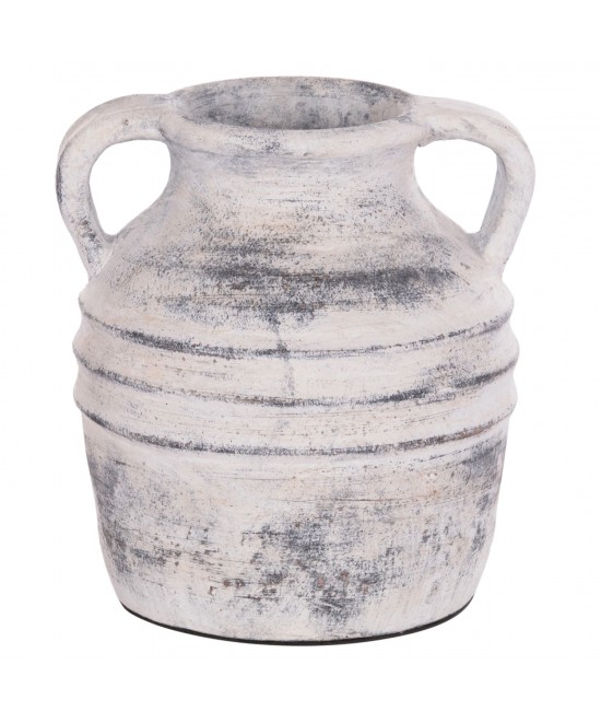 ΔΙΑΚΟΣΜΗΤΙΚΟ ΕΠΙΤΡΑΠΕΖΙΟ ΒΑΖΟ VERMO HM4398 ΤΕΡΑΚΟΤΑ ΣΕ ΑΝΟΙΧΤΟ ΓΚΡΙ Φ21x22Υεκ.