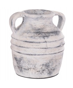 ΔΙΑΚΟΣΜΗΤΙΚΟ ΕΠΙΤΡΑΠΕΖΙΟ ΒΑΖΟ VERMO HM4398 ΤΕΡΑΚΟΤΑ ΣΕ ΑΝΟΙΧΤΟ ΓΚΡΙ Φ21x22Υεκ.