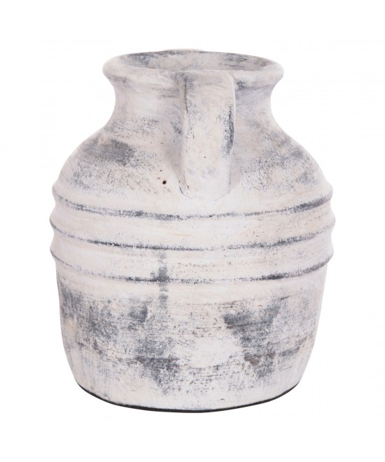 ΔΙΑΚΟΣΜΗΤΙΚΟ ΕΠΙΤΡΑΠΕΖΙΟ ΒΑΖΟ VERMO HM4398 ΤΕΡΑΚΟΤΑ ΣΕ ΑΝΟΙΧΤΟ ΓΚΡΙ Φ21x22Υεκ.