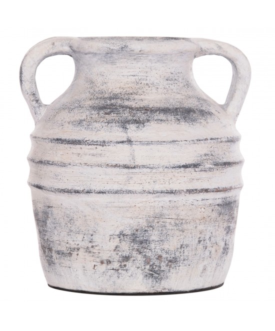 ΔΙΑΚΟΣΜΗΤΙΚΟ ΕΠΙΤΡΑΠΕΖΙΟ ΒΑΖΟ VERMO HM4398 ΤΕΡΑΚΟΤΑ ΣΕ ΑΝΟΙΧΤΟ ΓΚΡΙ Φ21x22Υεκ.