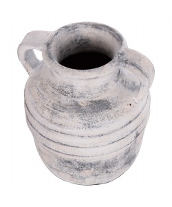 ΔΙΑΚΟΣΜΗΤΙΚΟ ΕΠΙΤΡΑΠΕΖΙΟ ΒΑΖΟ VERMO HM4398 ΤΕΡΑΚΟΤΑ ΣΕ ΑΝΟΙΧΤΟ ΓΚΡΙ Φ21x22Υεκ.