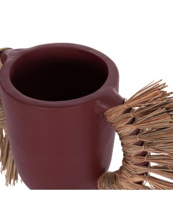 ΕΠΙΤΡΑΠΕΖΙΟ ΔΙΑΚΟΣΜΗΤΙΚΟ ΒΑΖΟ ALICA HM4668.06L ΒΥΣΣΙΝΙ ΤΕΡΑΚΟΤΑ & GRASS--64x22x38Υεκ