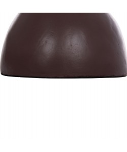 ΔΙΑΚΟΣΜΗΤΙΚΟ ΒΑΖΟ ΔΑΠΕΔΟΥ MAYNARD HM4672.07L TERRACOTTA ΣΟΚΟΛΑΤΙ-RATTAN Φ32x62.5Υεκ