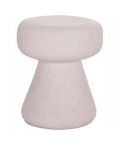 ΣΚΑΜΠΟ ΣΤΡΟΓΓΥΛΟ INTERON HM18171.02 FIBER CEMENT ΣΕ ΛΕΥΚΟ--Φ34x39Υεκ.