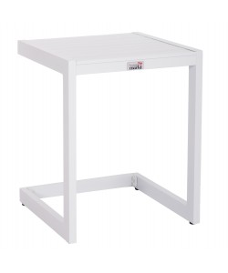 ΤΡΑΠΕΖΑΚΙ ΞΑΠΛΩΣΤΡΑΣ BELLING HM6274.01 ΑΛΟΥΜΙΝΙΟ ΣΕ ΛΕΥΚΟ 42x43x53Υεκ.