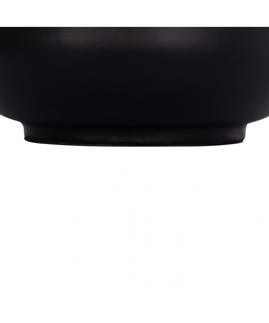 ΔΙΑΚΟΣΜΗΤΙΚΟ ΒΑΖΟ ΔΑΠΕΔΟΥ LINTER HM4662.01L FIBER CEMENT ΜΑΥΡΟ--ΞΥΛΟ ΤΕΑΚ Φ41x47Υεκ.