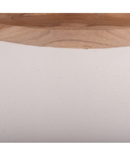 ΔΙΑΚΟΣΜΗΤΙΚΟ ΒΑΖΟ ΔΑΠΕΔΟΥ LINTER HM4662.02L FIBER CEMENT ΛΕΥΚΟ--ΞΥΛΟ ΤΕΑΚ Φ41x47Υεκ. ΔΙΑΚΟΣΜΗΤΙΚΟ ΒΑΖΟ ΔΑΠΕΔΟΥ LINTER HM4662.02L FIBER CEMENT ΛΕΥΚΟ--ΞΥΛΟ ΤΕΑΚ Φ41x47Υεκ.