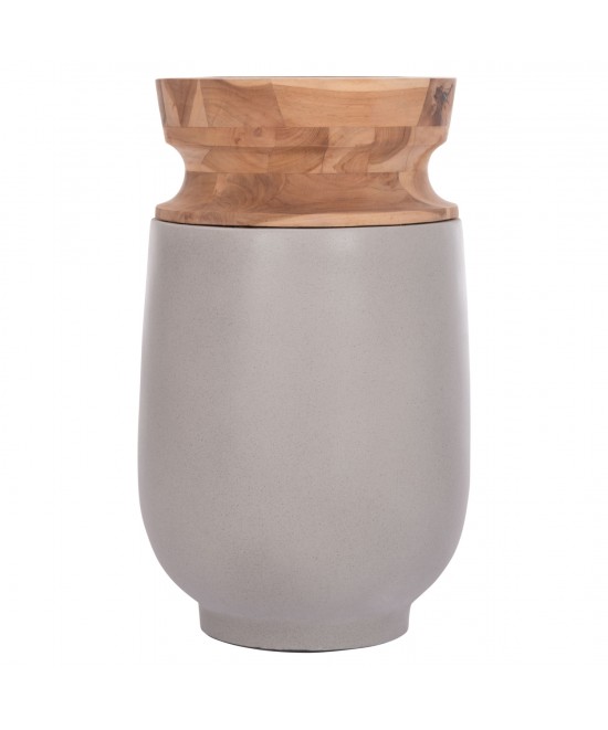 ΔΙΑΚΟΣΜΗΤΙΚΟ ΒΑΖΟ ΔΑΠΕΔΟΥ LINTER HM4662.03S FIBER CEMENT ΓΚΡΙ--ΞΥΛΟ ΤΕΑΚ Φ34x60Υεκ. ΔΙΑΚΟΣΜΗΤΙΚΟ ΒΑΖΟ ΔΑΠΕΔΟΥ LINTER HM4662.03S FIBER CEMENT ΓΚΡΙ--ΞΥΛΟ ΤΕΑΚ Φ34x60Υεκ.