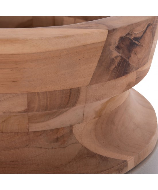 ΔΙΑΚΟΣΜΗΤΙΚΟ ΒΑΖΟ ΔΑΠΕΔΟΥ LINTER HM4662.03S FIBER CEMENT ΓΚΡΙ--ΞΥΛΟ ΤΕΑΚ Φ34x60Υεκ. ΔΙΑΚΟΣΜΗΤΙΚΟ ΒΑΖΟ ΔΑΠΕΔΟΥ LINTER HM4662.03S FIBER CEMENT ΓΚΡΙ--ΞΥΛΟ ΤΕΑΚ Φ34x60Υεκ.