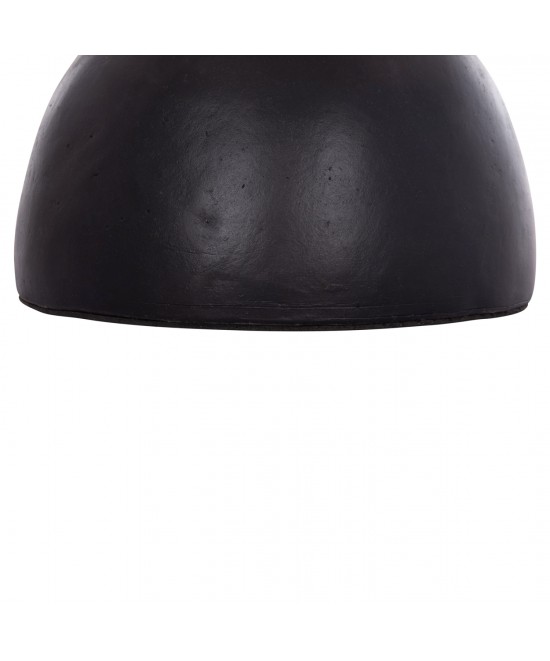 ΔΙΑΚΟΣΜΗΤΙΚΟ ΒΑΖΟ ΔΑΠΕΔΟΥ MAYNARD HM4672.01L TERRACOTTA ΜΑΥΡΟ-RATTAN Φ32x62.5Υεκ