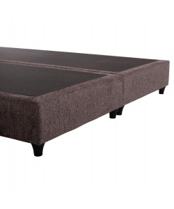 ΚΡEΒΑΤΙ ΔΙΠΛΟ NESTOR HM715.02 ΥΦΑΣΜΑ TEDDY ΚΑΦΕ--ΓΙΑ ΣΤΡΩΜΑ 160x200εκ.