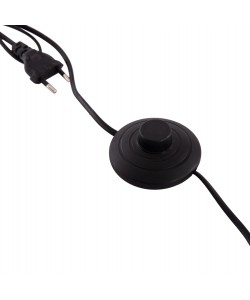 ΔΙΑΚΟΣΜΗΤΙΚΟ ΦΩΤΙΣΤΙΚΟ ΔΑΠΕΔΟΥ TUSKEN HM4702.01 FIBER CEMENT-ΜΑΥΡΟ 50x43x145Υεκ.