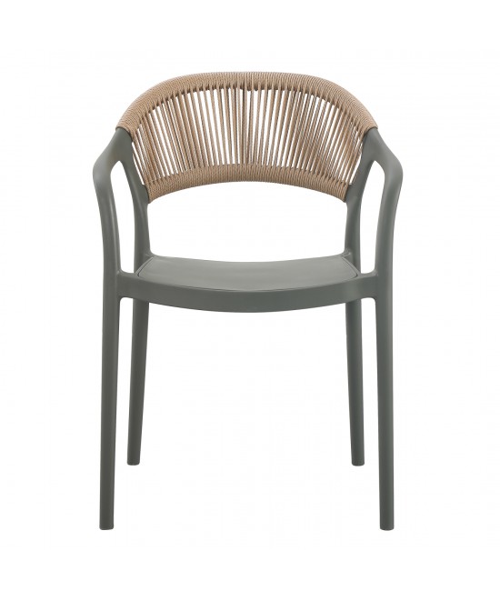 ΠΟΛΥΘΡΟΝΑ ΠΟΛΥΠΡΟΠΥΛΕΝΙΟΥ EVA HM6155.05 OLIVE GREEN--P.P. ΜΠΕΖ ΣΧΟΙΝΙ 56,5x53x80Υεκ.
