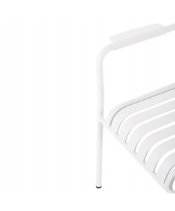 ΣΕΤ ΤΡΑΠΕΖΑΡΙΑΣ ΕΞ.ΧΩΡΟΥ 7ΤΜΧ KRUM HM21146 ΛΕΥΚΟ ΑΛΟΥΜΙΝΙΟ