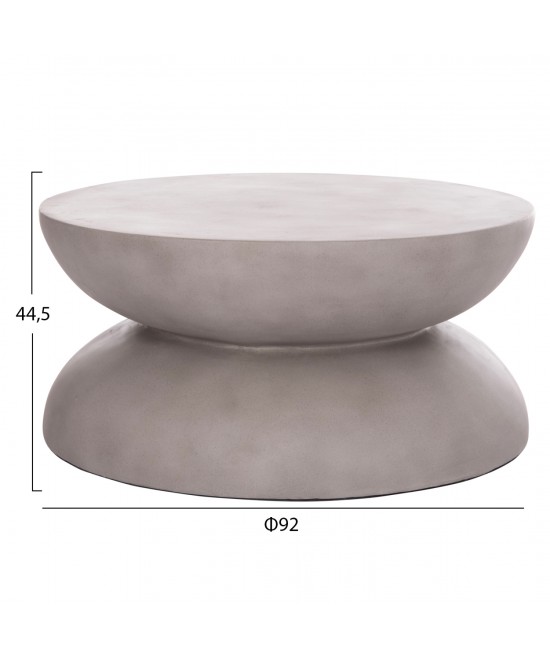 ΤΡΑΠΕΖΙ ΣΑΛΟΝΙΟΥ ANNA HM18158.03 FIBER CEMENT ΣΕ ΓΚΡΙ--Φ92x44.5Υεκ ΤΡΑΠΕΖΙ ΣΑΛΟΝΙΟΥ ANNA HM18158.03 FIBER CEMENT ΣΕ ΓΚΡΙ--Φ92x44.5Υεκ