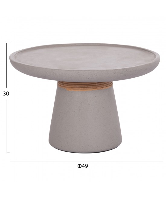 ΒΟΗΘΗΤΙΚΟ ΤΡΑΠΕΖΙ TRED HM18168.03 FIBER CEMENT ΓΚΡΙ-ΦΥΣΙΚΟ RATTAN--Φ49x30Υεκ. ΒΟΗΘΗΤΙΚΟ ΤΡΑΠΕΖΙ TRED HM18168.03 FIBER CEMENT ΓΚΡΙ-ΦΥΣΙΚΟ RATTAN--Φ49x30Υεκ.