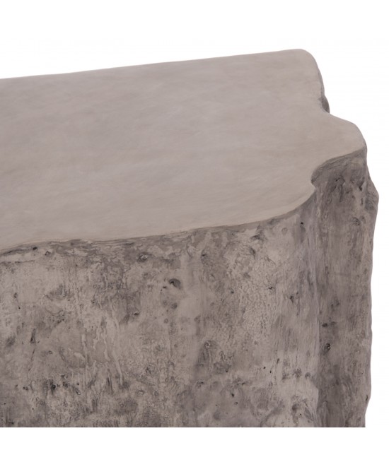 ΚΟΝΣΟΛΑ ΒΡΑΧΟΣ INTERON HM18152.03 FIBER CEMENT ΣΕ ΓΚΡΙ--120x50x71Υεκ.