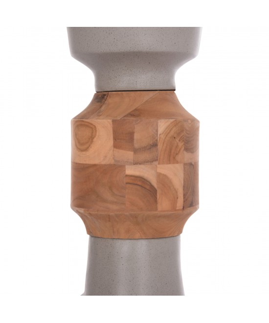 ΔΙΑΚΟΣΜΗΤΙΚΟ ΒΑΖΟ ΔΑΠΕΔΟΥ NEBULA HM4661.03 FIBER CEMENT ΓΚΡΙ--ΞΥΛΟ ΤΕΑΚ Φ60x115Υεκ. ΔΙΑΚΟΣΜΗΤΙΚΟ ΒΑΖΟ ΔΑΠΕΔΟΥ NEBULA HM4661.03 FIBER CEMENT ΓΚΡΙ--ΞΥΛΟ ΤΕΑΚ Φ60x115Υεκ.