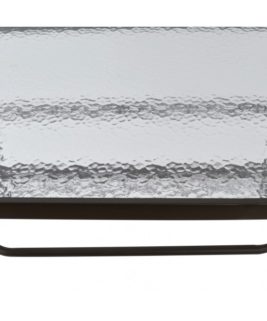 ΤΡΑΠΕΖΙ BRUNO 140Χ80Χ72Υεκ. ΚΑΦΕ ΜΕΤΑΛΛΙΚΟ ΜΕ ΓΥΑΛΙΝΗ ΕΠΙΦΑΝΕΙΑ HM5106.02