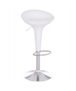 ΣΚΑΜΠΟ ΜΠΑΡ ΠΕΡΙΣΤΡΕΦΟΜΕΝΟ DAISY HM200.22 ABS ΣΕ ΛΕΥΚΟ--ΑΝΑΡΤΗΣΗ 44x38x85Υεκ.