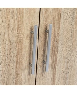 ΒΙΒΛΙΟΘΗΚΗ ΜΕΛΑΜΙΝΗΣ ENSLEY HM2027.02 SONAMA 60X30X180 εκ.