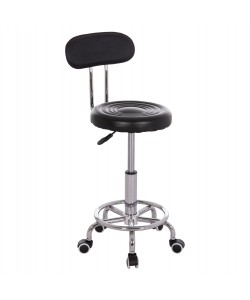 ΣΚΑΜΠΟ ΠΕΡΙΣΤΡΕΦΟΜΕΝΟ ΣΧΕΔΙΑΣΤΗΡΙΟΥ IRIS HM211.21 PU ΜΑΥΡΟ HOMEMARKT 34x43x86,5Υεκ.