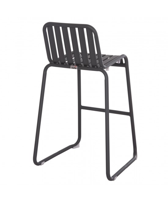 ΣΚΑΜΠΟ ΜΠΑΡ ΑΛΟΥΜΙΝΙΟΥ RACHEL HM6341.01 ΓΚΡΙ 47x56,5x98,5Υεκ.