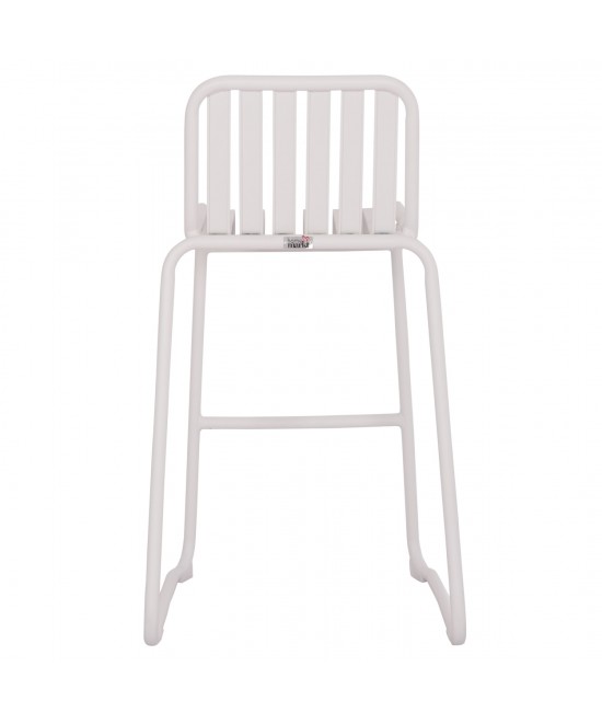 ΣΚΑΜΠΟ ΜΠΑΡ ΑΛΟΥΜΙΝΙΟΥ RACHEL HM6341.02 ΛΕΥΚΟ 47x56,5x98,5Υεκ.