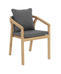 ΠΟΛΥΘΡΟΝΑ CONTREL HM6244.02 ΞΥΛΟ ΑΚΑΚΙΑΣ ΦΥΣΙΚΟ-ΣΧΟΙΝΙ & ΜΑΞΙΛΑΡΙΑ ΓΚΡΙ 58x60x74Υεκ.