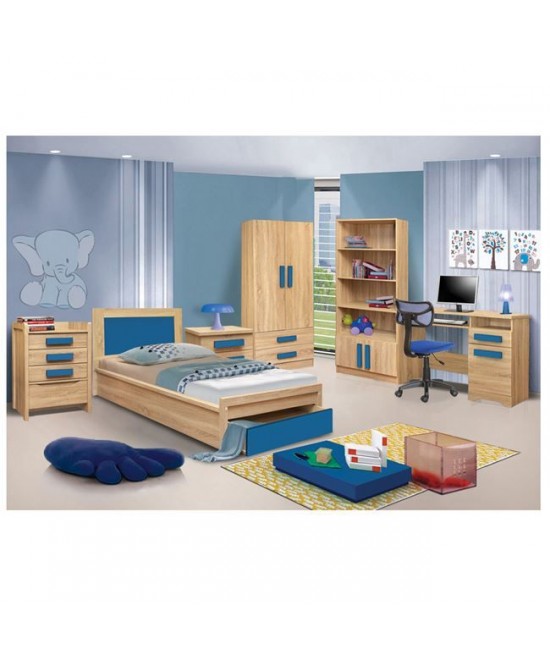 ΚΡΕΒΑΤΙ ΜΕ ΣΥΡΤΑΡΙ PLAYROOM HM330.01 SONAMA-ΣΙΕΛ 90Χ190εκ.