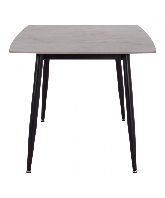 ΤΡΑΠΕΖΙ RAVEN HM18150.13 ΚΕΡΑΜΙΚΟ TOP ΜΕ ΟΨΗ ΓΚΡΙ ΜΑΡΜΑΡΟ 160x80x74Υεκ.