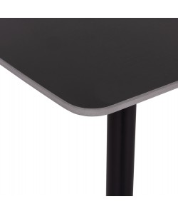 ΤΡΑΠΕΖΙ RAVEN HM18150.02 ΚΕΡΑΜΙΚΟ TOP ΜΕ ΟΨΗ ΜΑΥΡΟ ΜΑΡΜΑΡΟ 160x80x74Υεκ.