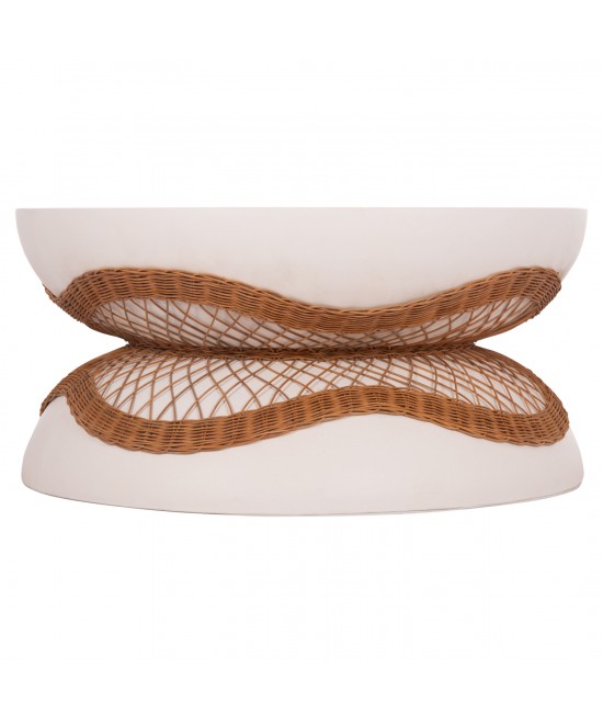 ΤΡΑΠΕΖΙ ΣΑΛΟΝΙΟΥ ANNA HM18157.02 FIBER CEMENT ΛΕΥΚΟ-ΦΥΣΙΚΟ RATTAN--Φ92x44.5Υεκ ΤΡΑΠΕΖΙ ΣΑΛΟΝΙΟΥ ANNA HM18157.02 FIBER CEMENT ΛΕΥΚΟ-ΦΥΣΙΚΟ RATTAN--Φ92x44.5Υεκ