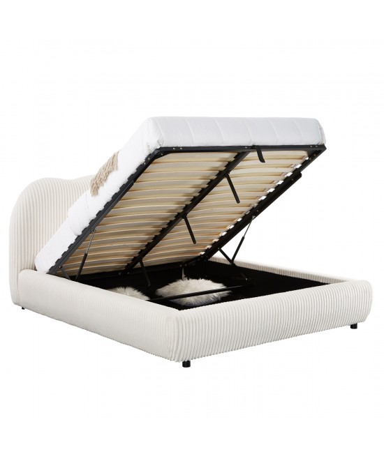 ΚΡΕΒΑΤΙ ΜΕ ΑΠΟΘ.ΧΩΡΟ KALLY HM729.03 ΜΠΕΖ FAUX FUR ΥΦΑΣΜΑ--ΓΙΑ ΣΤΡΩΜΑ 160x200εκ ΚΡΕΒΑΤΙ ΜΕ ΑΠΟΘ.ΧΩΡΟ KALLY HM729.03 ΜΠΕΖ FAUX FUR ΥΦΑΣΜΑ--ΓΙΑ ΣΤΡΩΜΑ 160x200εκ